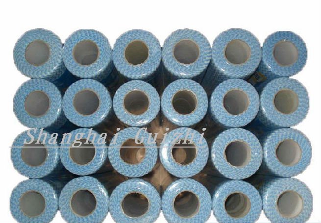 ткань spunlace nonwoven, ткань чистки, wipes nonwoven