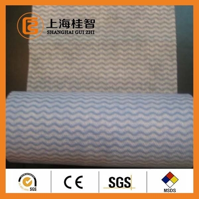 Домочаец полотенца кухни волнистой картины обтирает Nonwoven Spunlace обтирая ткани