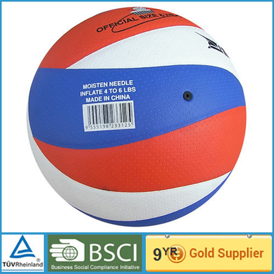 Изготовленный на заказ печатая волейбол 5#/официальный волейбол PU синтетический кожаный пляжа