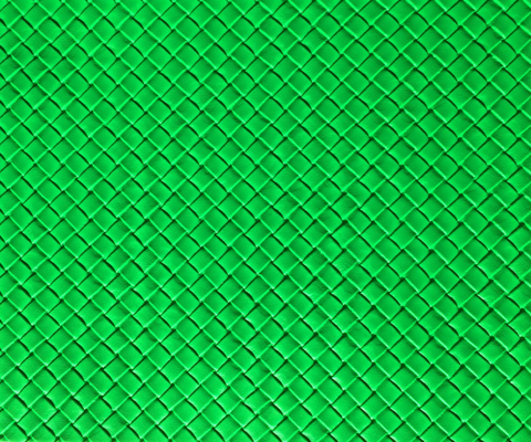 Водоустойчивая зеленая ткань кожи Faux для сумок с текстурой решетки