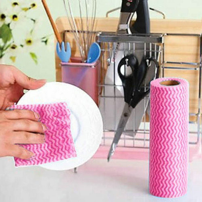 Non сплетенные Wipes продуктов чистки домочадца свертывают для кухни/Tableware чистых