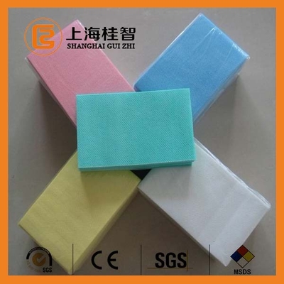 Домочаец полотенца кухни волнистой картины обтирает Nonwoven Spunlace обтирая ткани