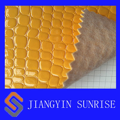 1.0-1.1mm сплетенная искусственная кожа PVC для места автомобиля/софы/мебели