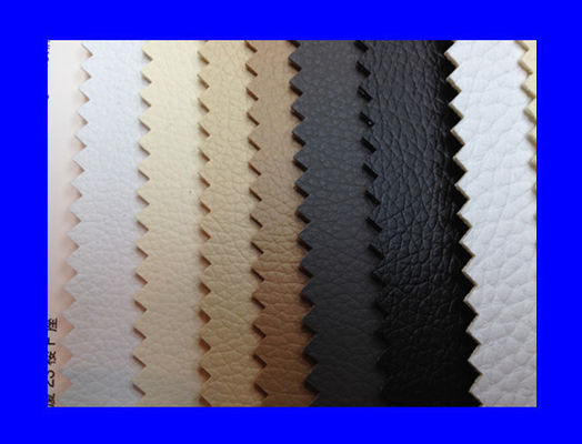 Сделайте ткань водостотьким драпирования кожи PVC толщины 0.8mm синтетическую для софы