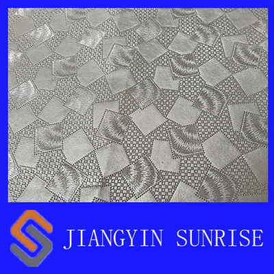 Искусственная кожа PVC Mildew упорная сплетенная с предпосылкой Twill