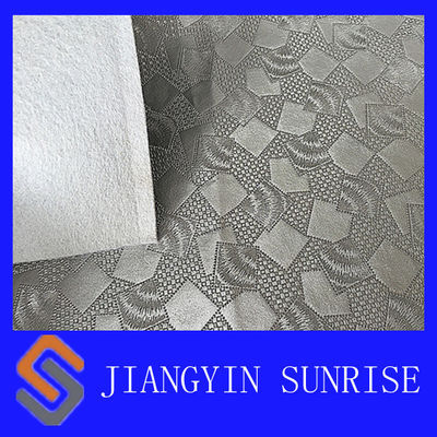 Искусственная кожа PVC Mildew упорная сплетенная с предпосылкой Twill