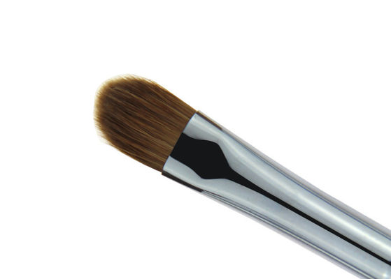 Малая серебряная синтетическая щетка Concealer состава волос/щетка учредительства порошка