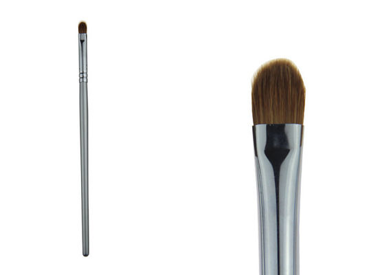 Малая серебряная синтетическая щетка Concealer состава волос/щетка учредительства порошка