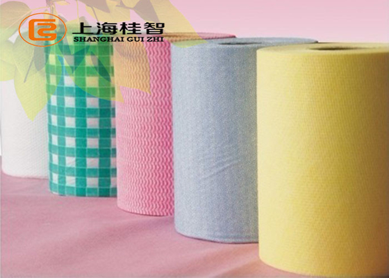развевали чистка кухни крена wipe spunlace крена wipe spunlace полиэфира viscose обтирает ткань чистки домочадца