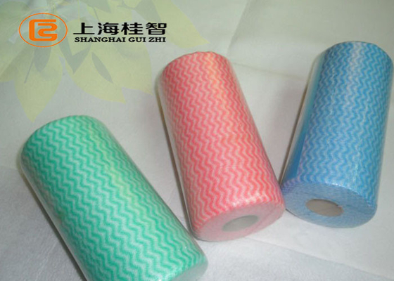 развевали чистка кухни крена wipe spunlace крена wipe spunlace полиэфира viscose обтирает ткань чистки домочадца